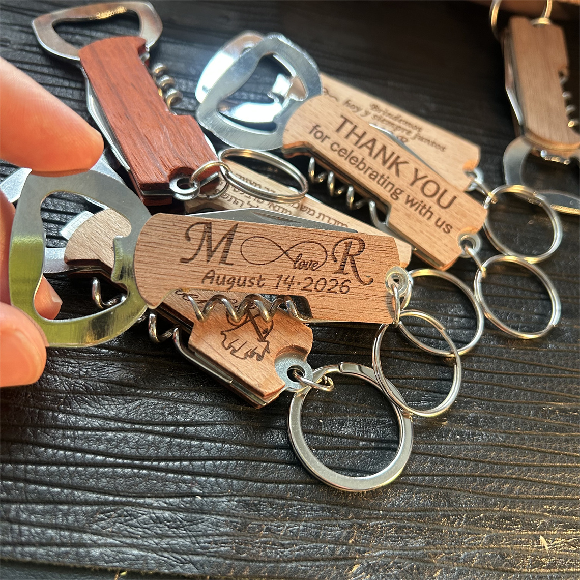 Wine In Beer Name - 10pcs Custom Colorful Logo Favor Gift