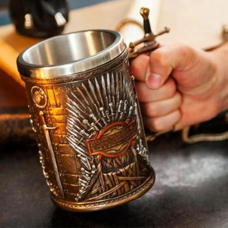 3D Beer Mugs Coffee Cups Gothi - Wine Beer Coffee incelemesi ve fiyatı