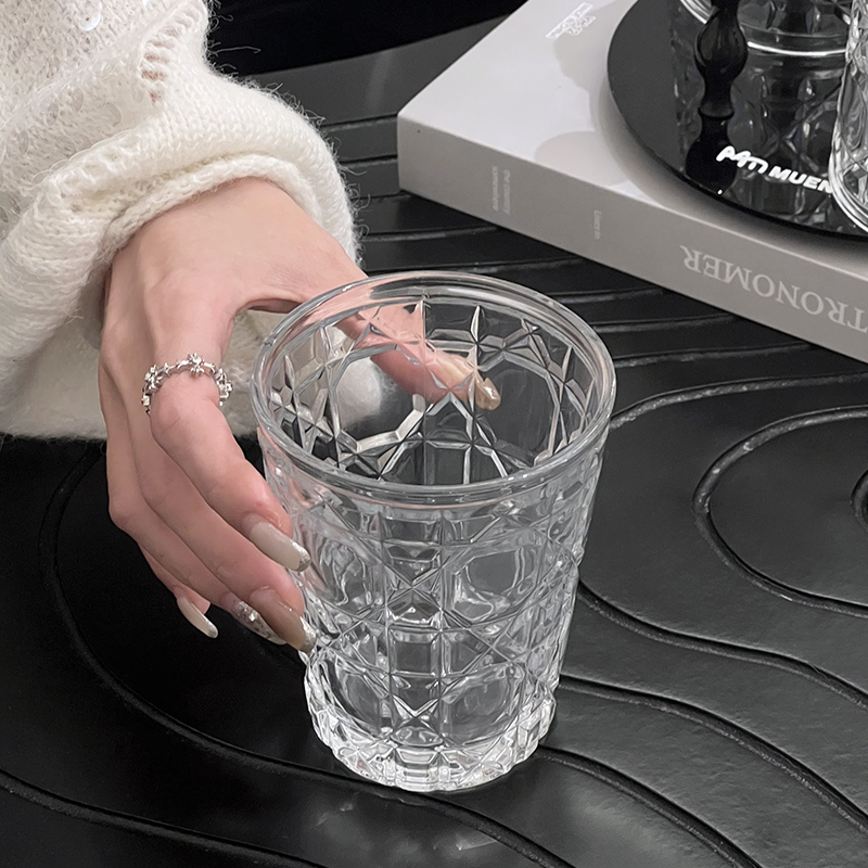 2pcs 310ml Vintage Diamond Pat - Wine Beer Coffee incelemesi ve fiyatı