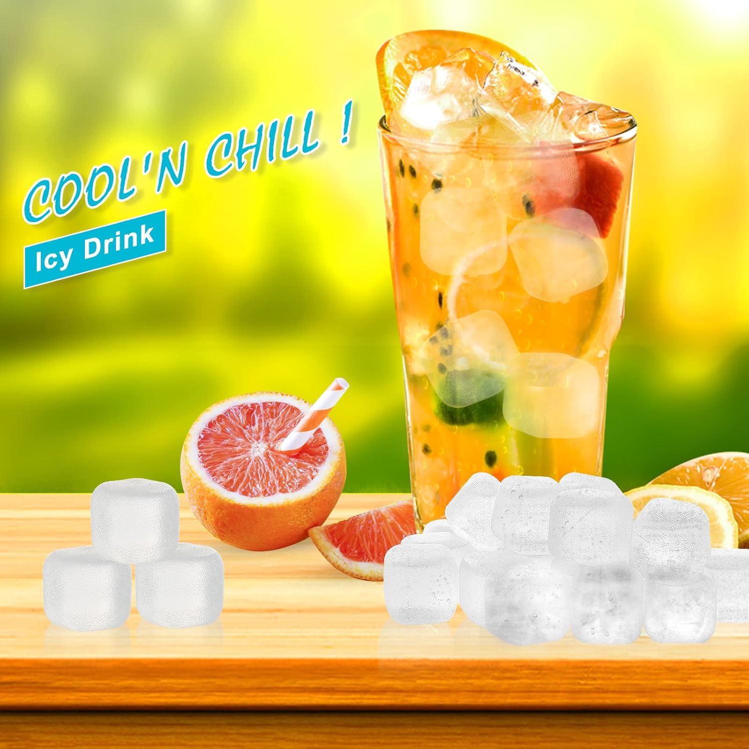 Reusable Ice Cubes 20 Pack, BP - Wine Beer Coffee incelemesi ve fiyatı