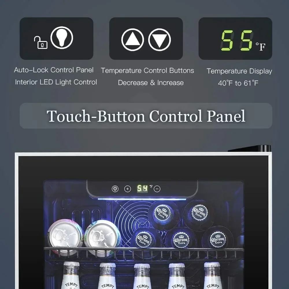 Hot salesBeverage Refrigerator - Wine Beer Fridge Small incelemesi ve fiyatı