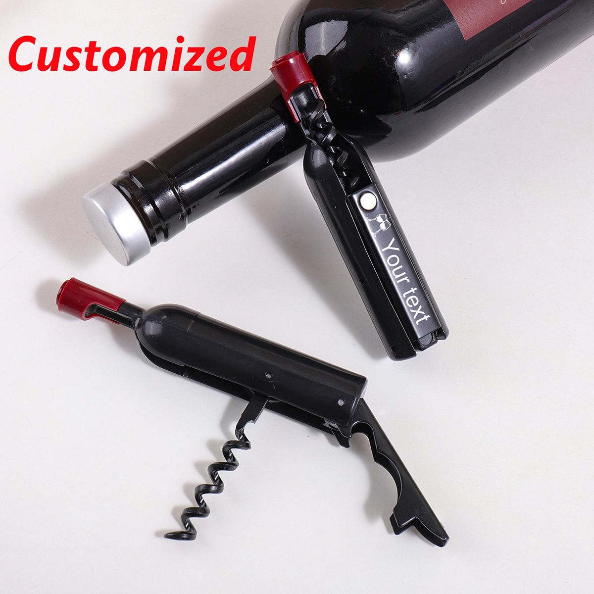 Custom Text Wine Opener Person - Wine In Beer Name incelemesi ve fiyatı