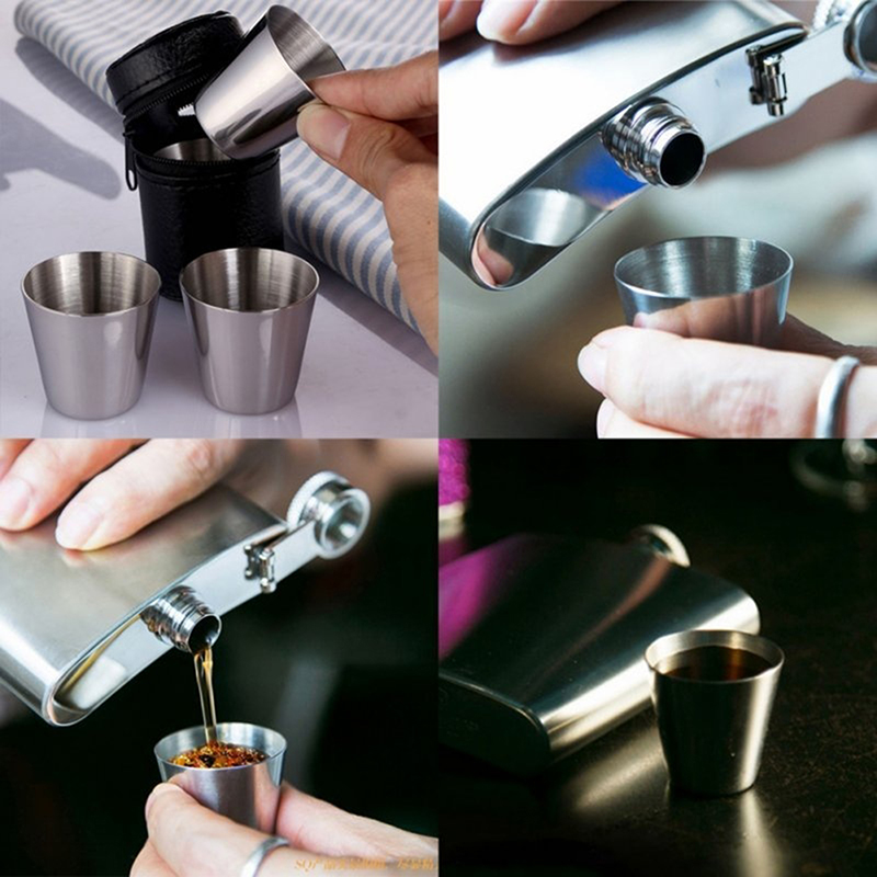 4/6Pcs Stainless Steel Cups Mi - Wine Beer Coffee incelemesi ve fiyatı