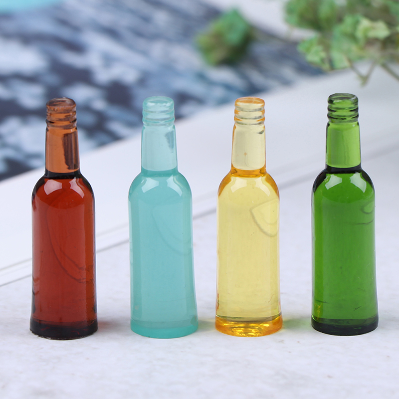 6pcs 1:12 Dollhouse Miniature  - Wine Beer And incelemesi ve fiyatı