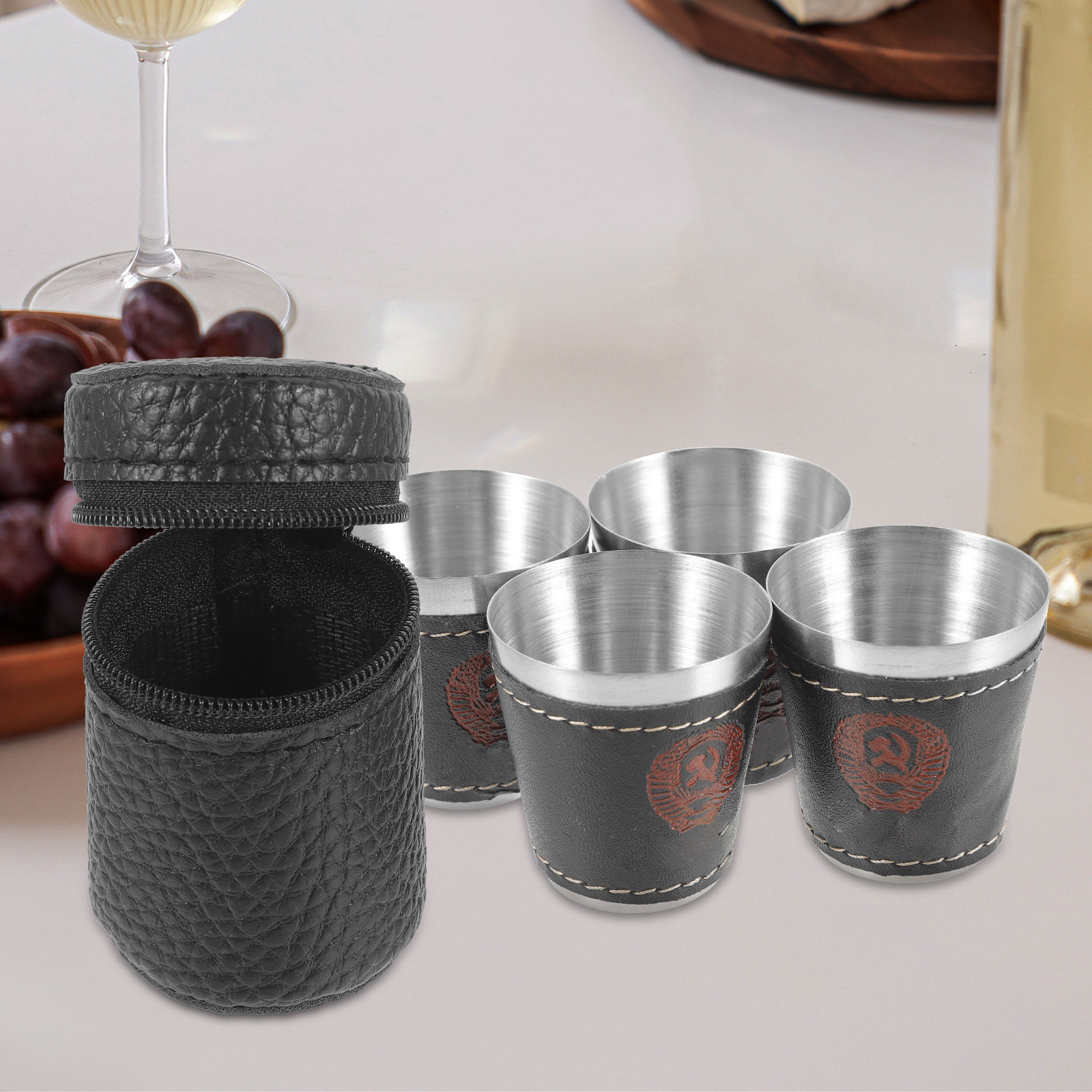 1Set Stainless Steel Wine Cup  - Wine Beer The Whiskey incelemesi ve fiyatı