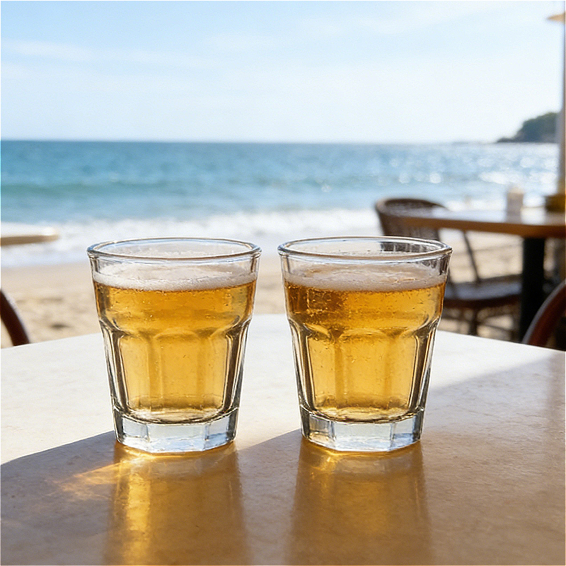 2pcs Sets Small Wine Glass Gla - Wine Beer Tequila incelemesi ve fiyatı