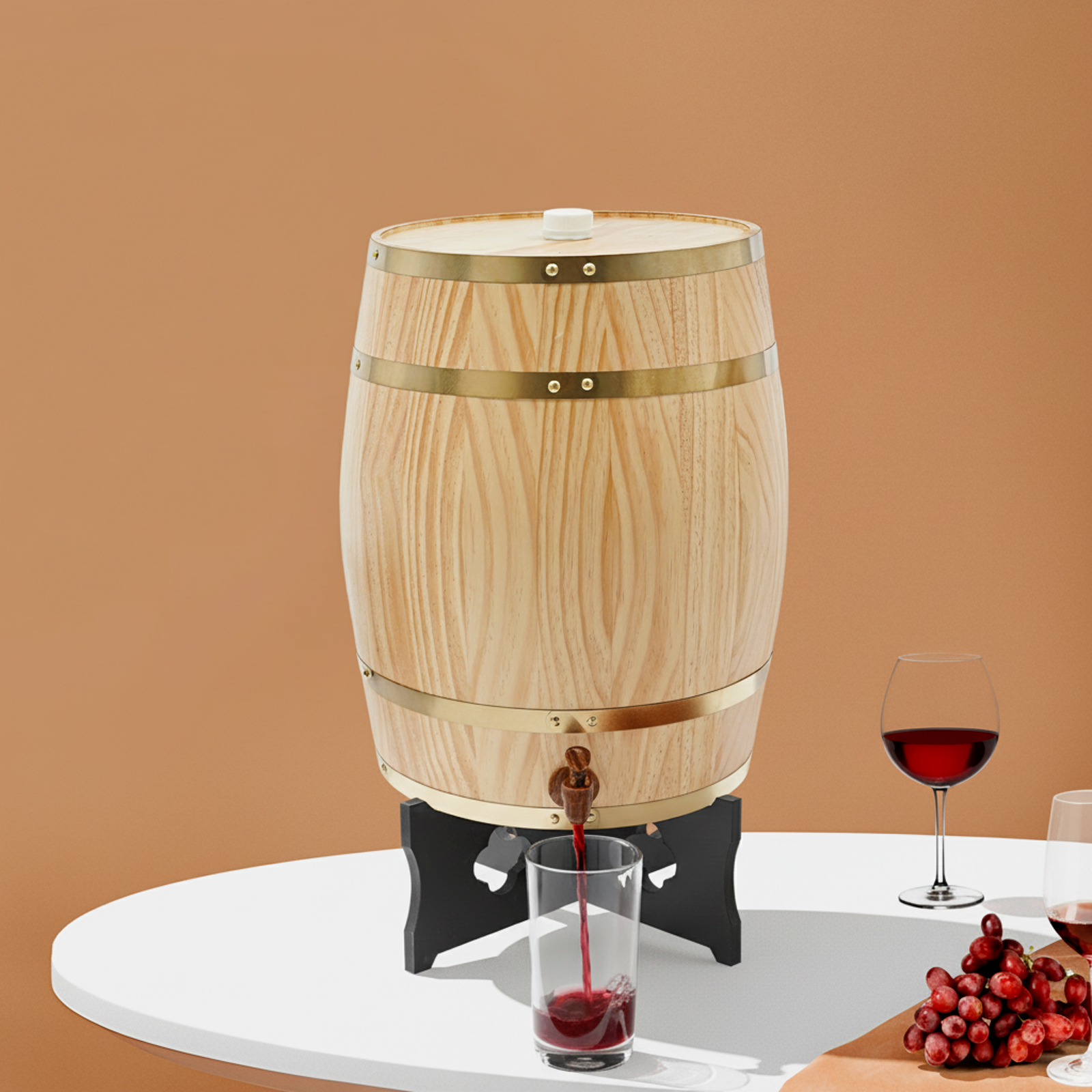 Wood Color Wine Barrel, 30L/7. - Wine Beer The Whiskey incelemesi ve fiyatı