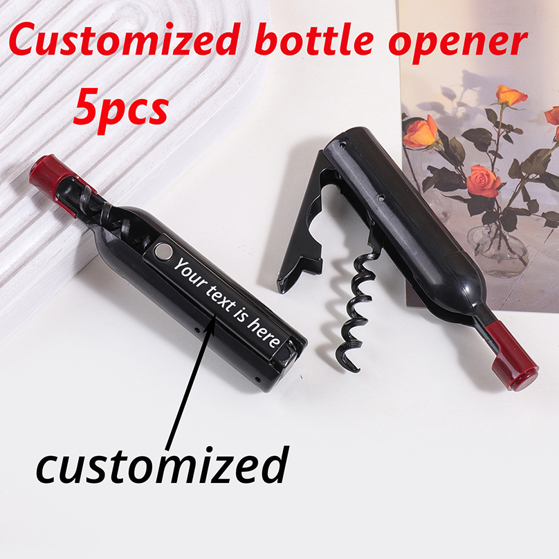 5Pcs Wine Bottle Custom Text R - Wine In Beer Name incelemesi ve fiyatı