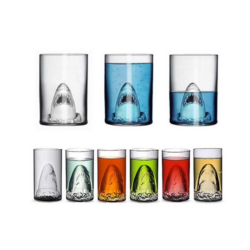 300ml Shark Drinking Double Gl - Wine Beer Coffee incelemesi ve fiyatı