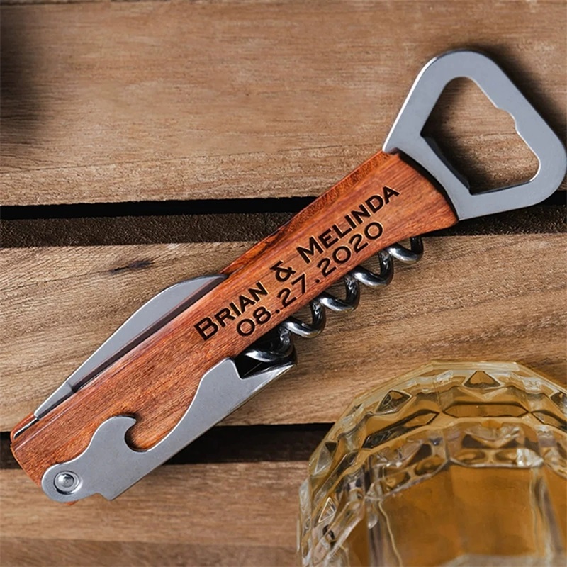 Custom Engraved Name Text Wood - Wine In Beer Name incelemesi ve fiyatı