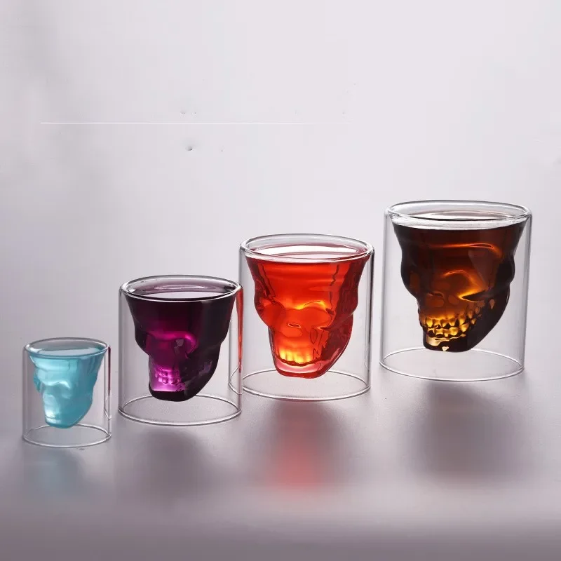 Double Wall Skull Head Crystal - Wine Beer Tequila incelemesi ve fiyatı