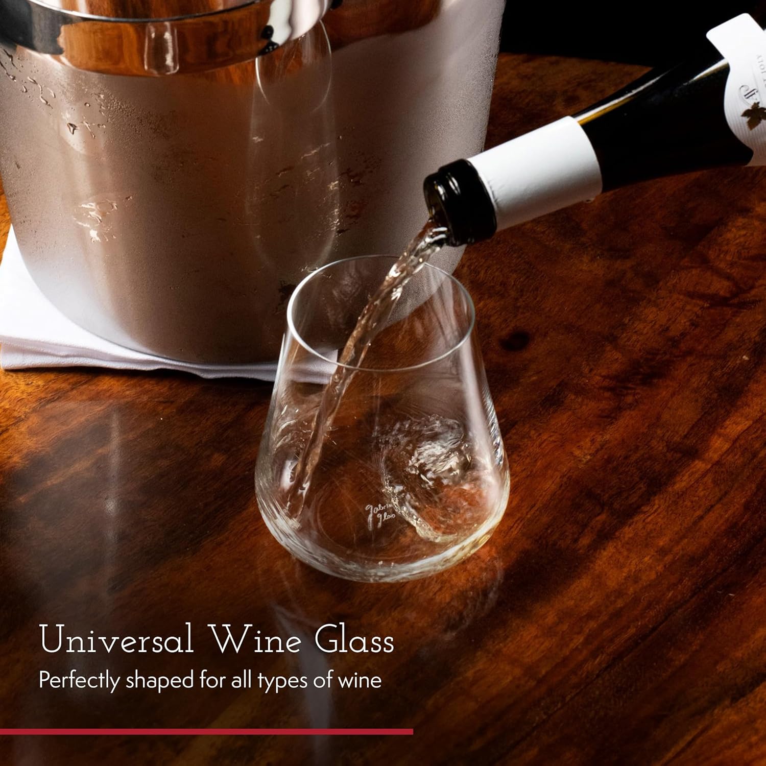 Stemless Crystal Wine Glasses  - Wine Beer The Whiskey incelemesi ve fiyatı