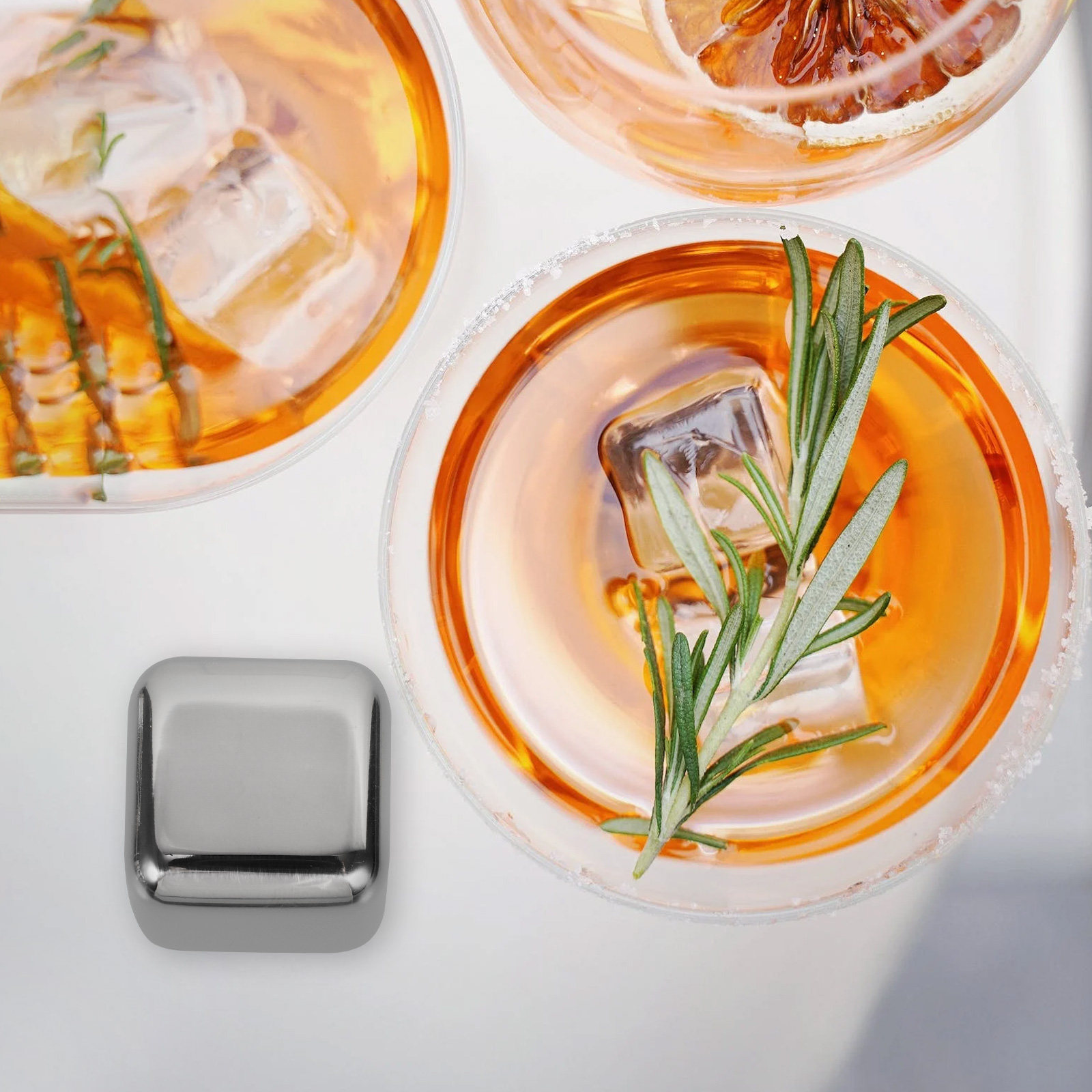 Whiskey Stones 12Pcs Stainless - Wine Beer The Whiskey incelemesi ve fiyatı