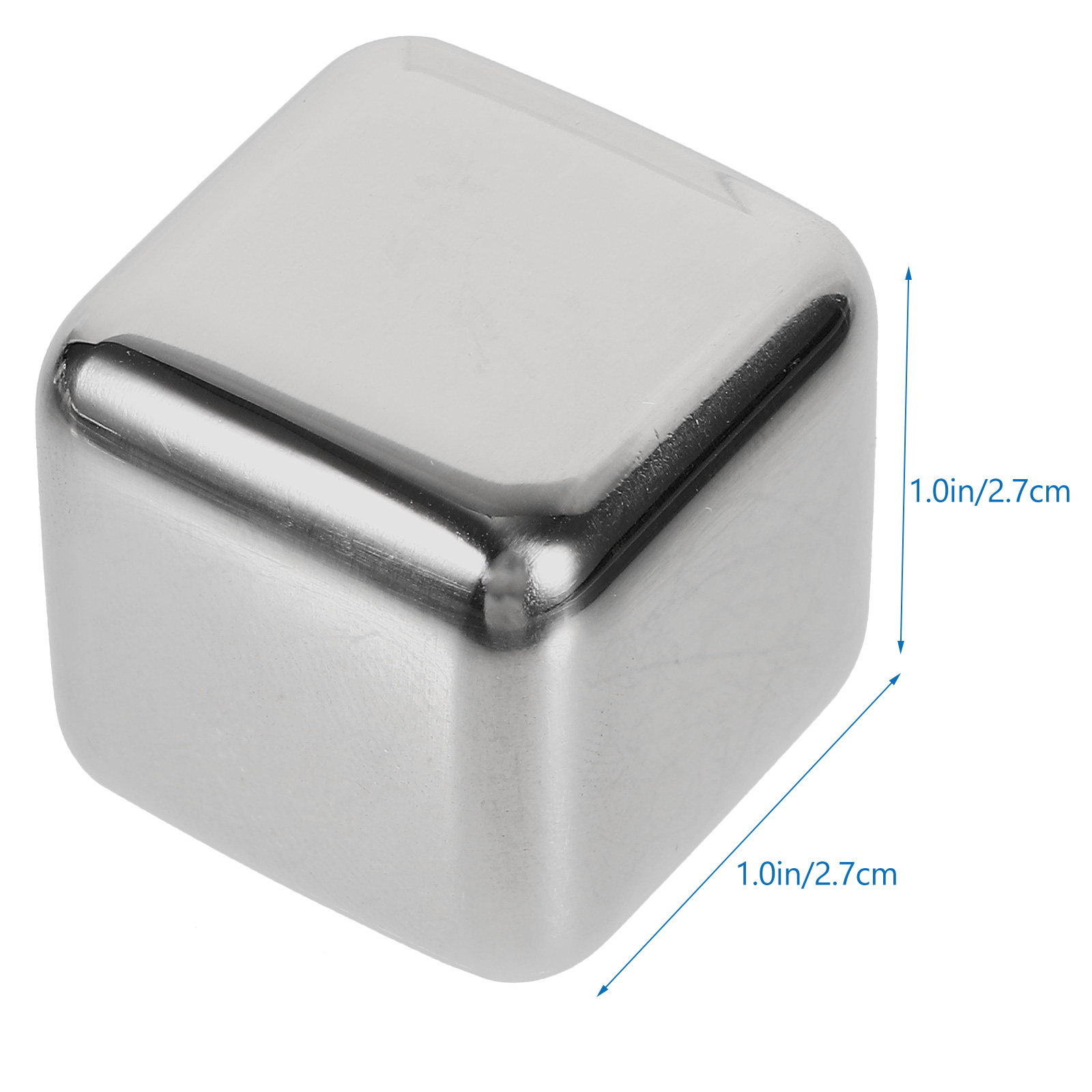 Whiskey Stones 12Pcs Stainless - Wine Beer The Whiskey incelemesi ve fiyatı