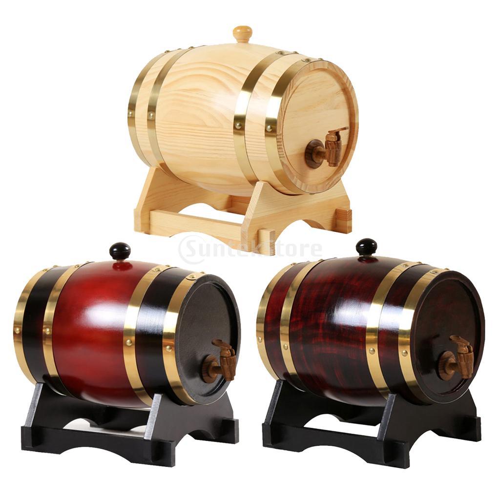 Vintage 3L/1.5L Pine Wine Barr - Wine Beer Tequila incelemesi ve fiyatı