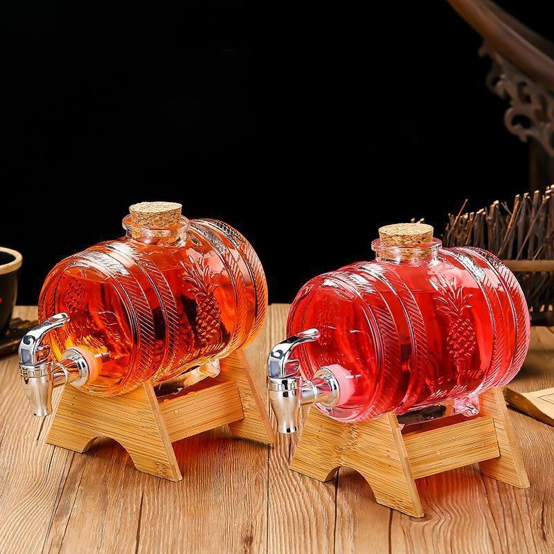 1L Glass Whiskey Barrel Wine B - Wine Beer The Whiskey incelemesi ve fiyatı
