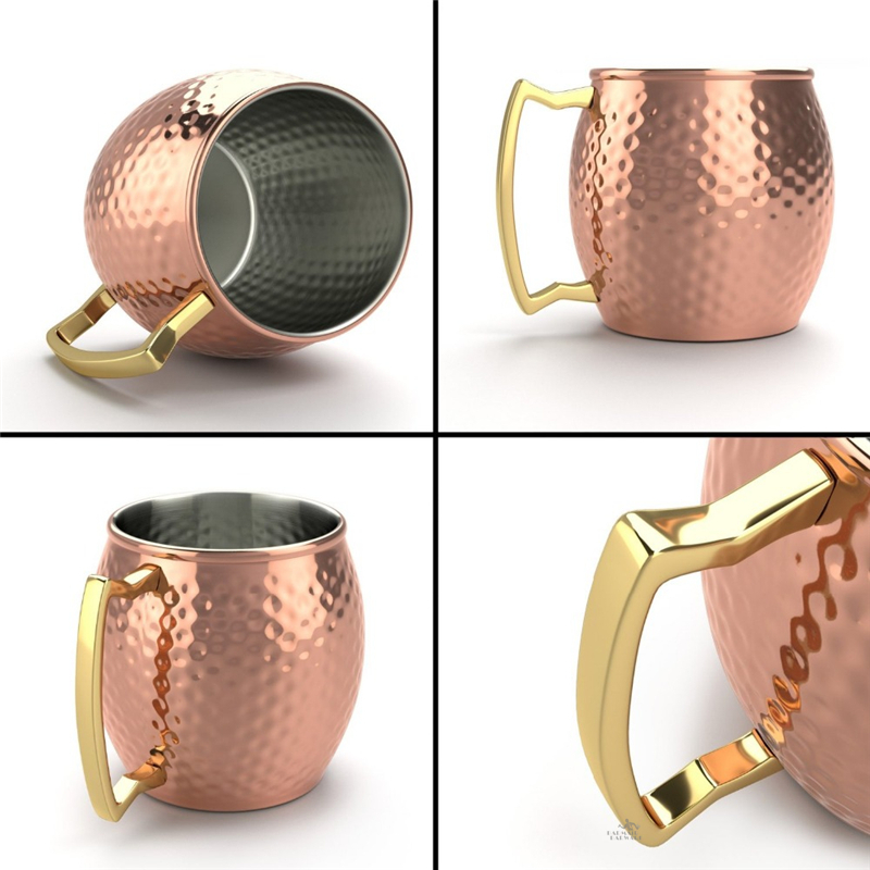 1pcs 550ml Moscow Mule Copper  - Wine Beer Coffee incelemesi ve fiyatı