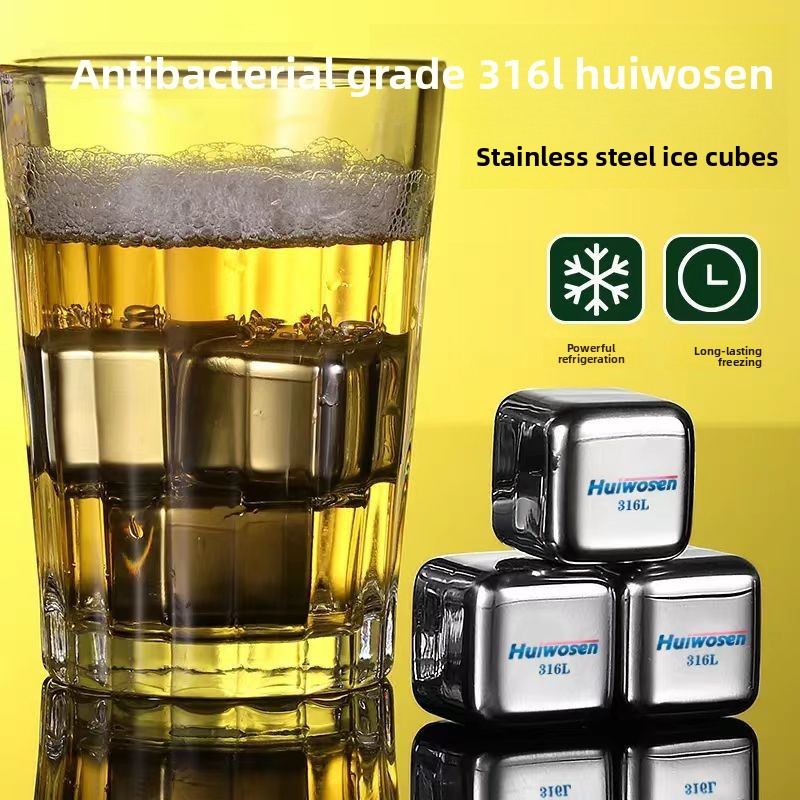 316 Stainless Steel Ice Cube R - Wine Beer The Whiskey incelemesi ve fiyatı