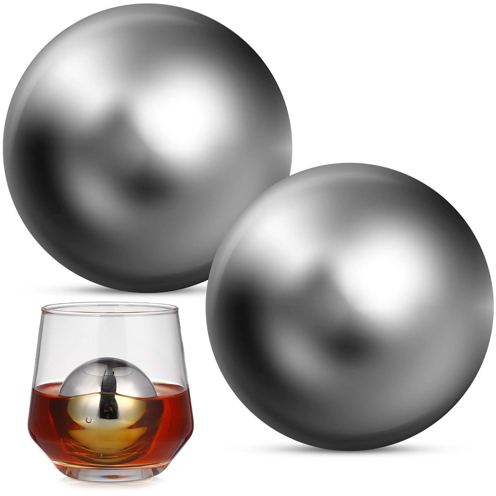 2Pcs Stainless Steel Whiskey S - Wine Beer The Whiskey incelemesi ve fiyatı