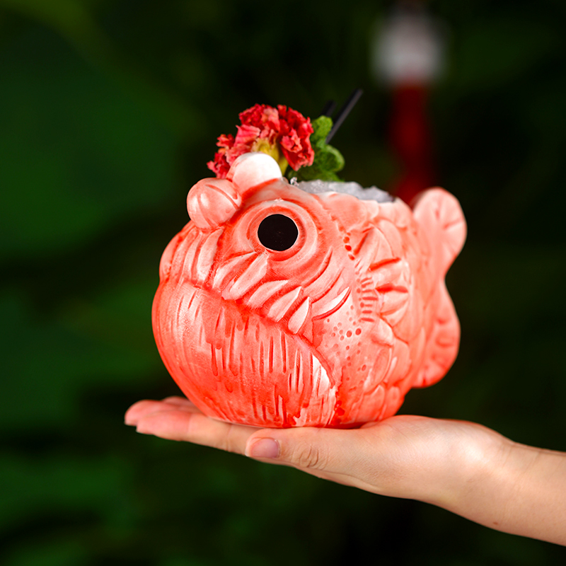 Cute Lantern Fish Cocktail Gla - Wine Beer And incelemesi ve fiyatı