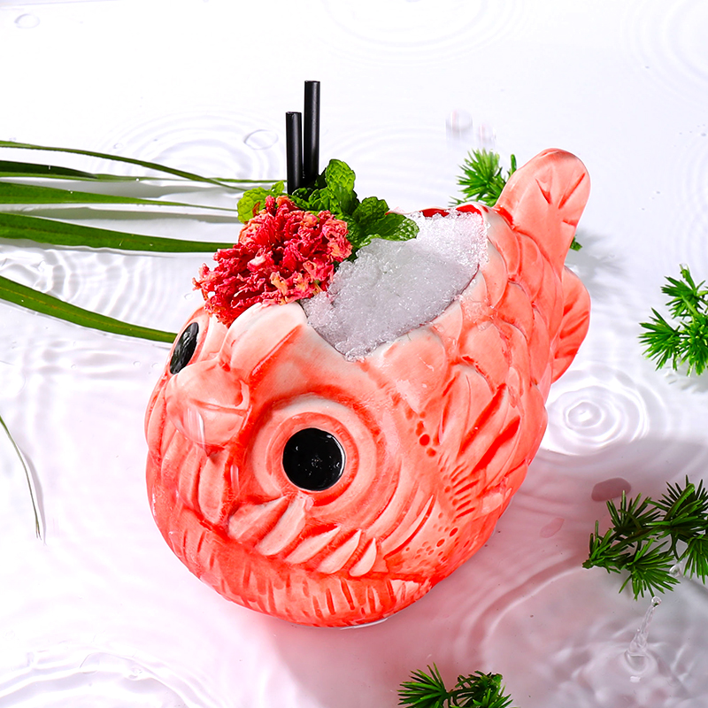 Cute Lantern Fish Cocktail Gla - Wine Beer And incelemesi ve fiyatı