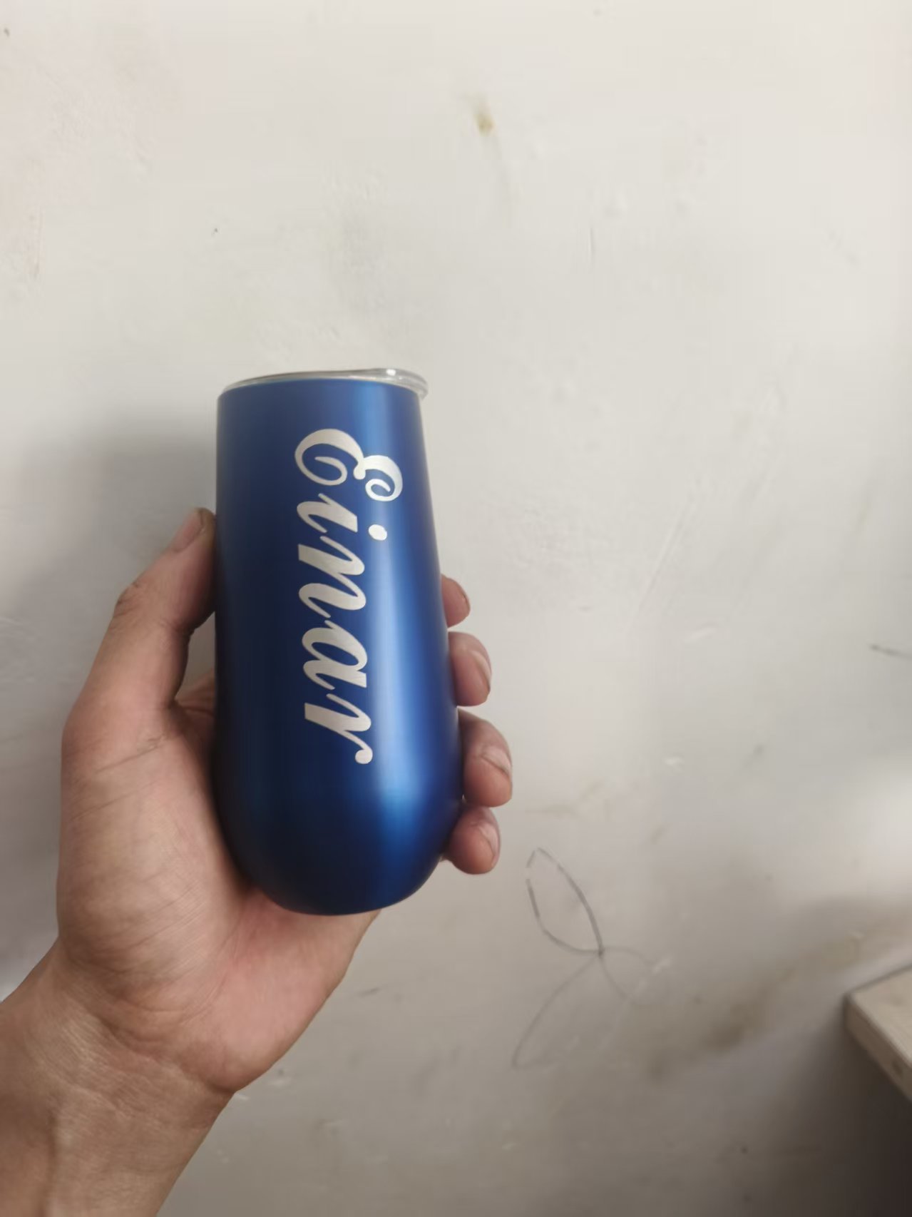 custom wedding name 6oz Stainl - Wine In Beer Name incelemesi ve fiyatı